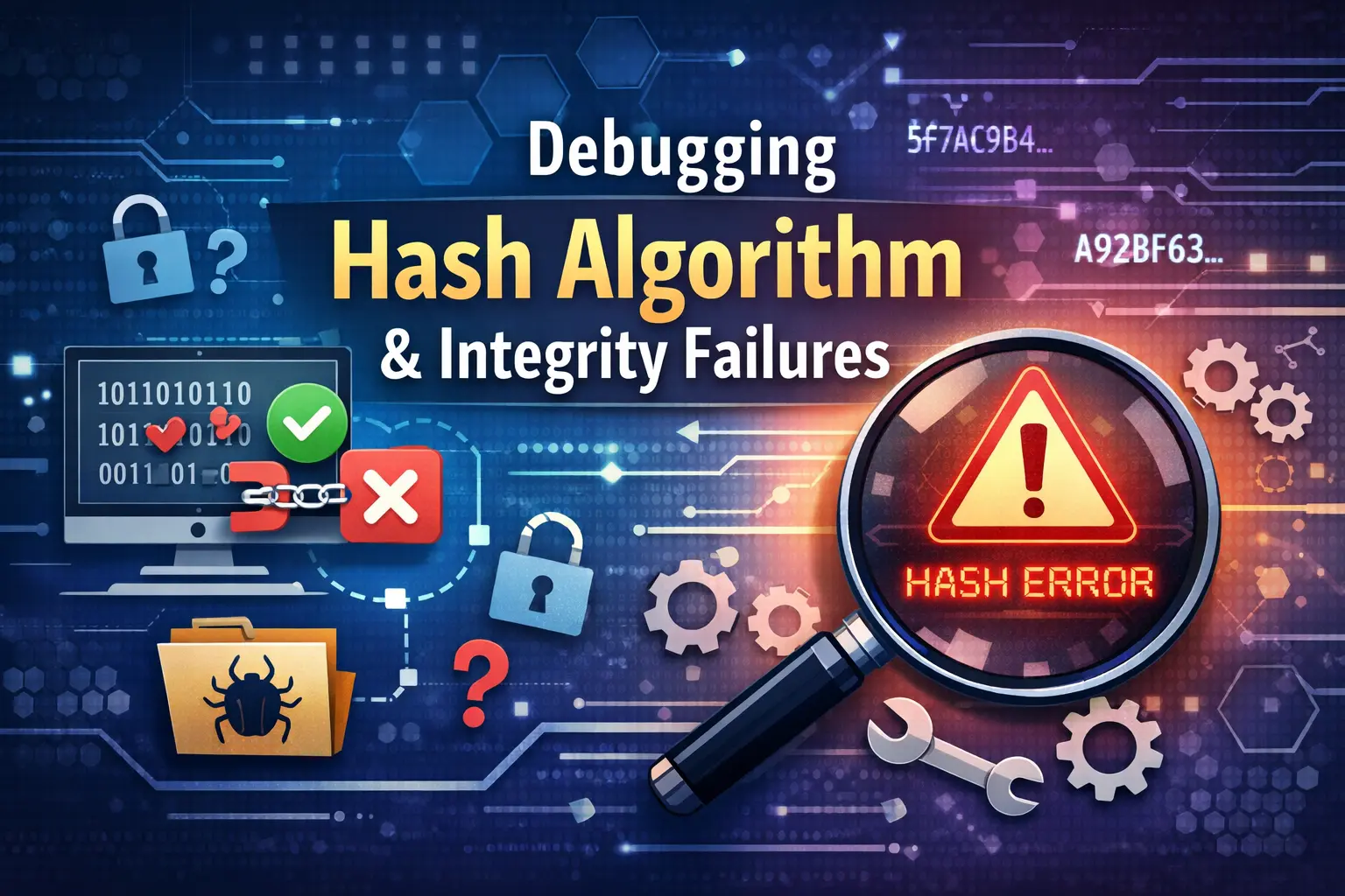 How to Debug Hash Algorithm and Integrity Failures