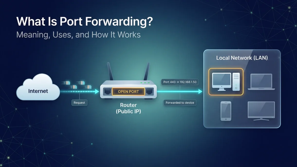 What Is Port Forwarding Meaning, Uses, and How It Works